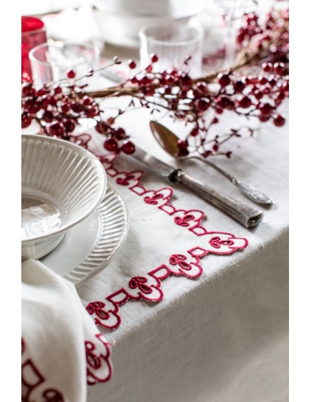 Set de table Amalfi en lin antitache