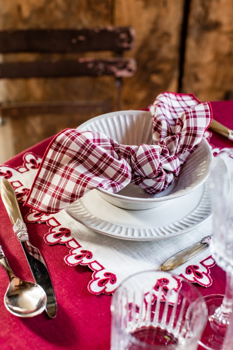 Amalfi Placemat in Stain Resistant Linen
