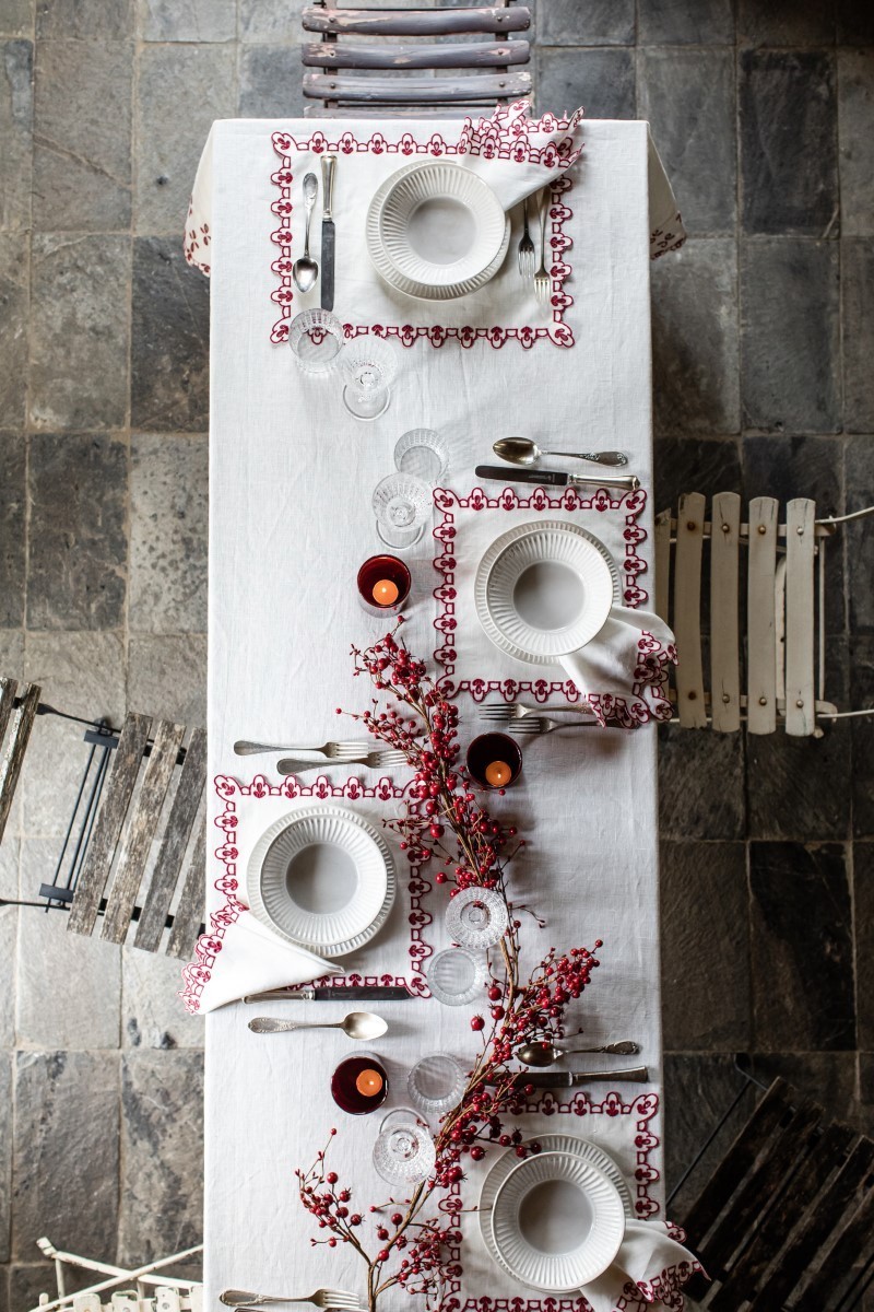 Amalfi Placemat in Stain Resistant Linen