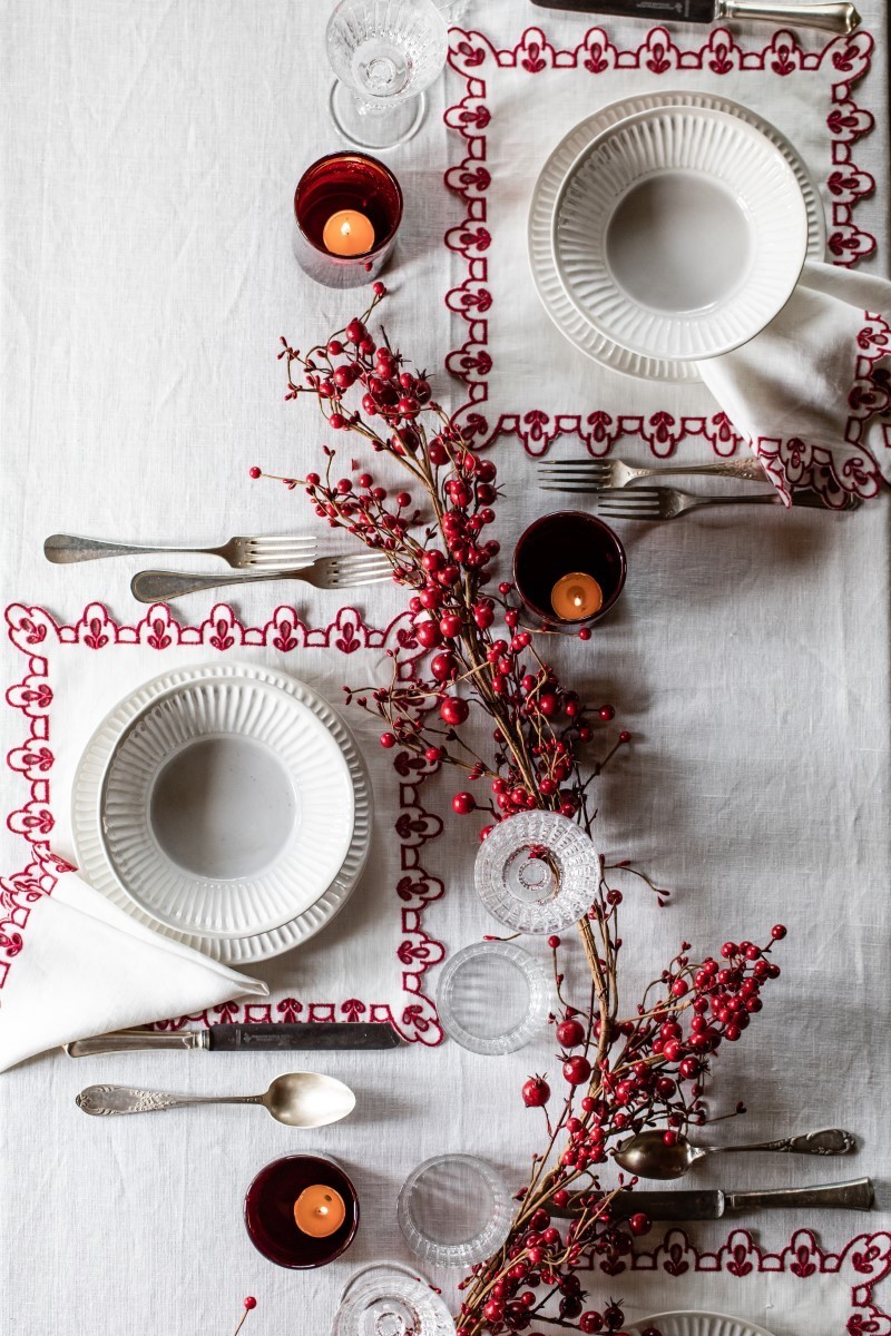 Amalfi Placemat in Stain Resistant Linen