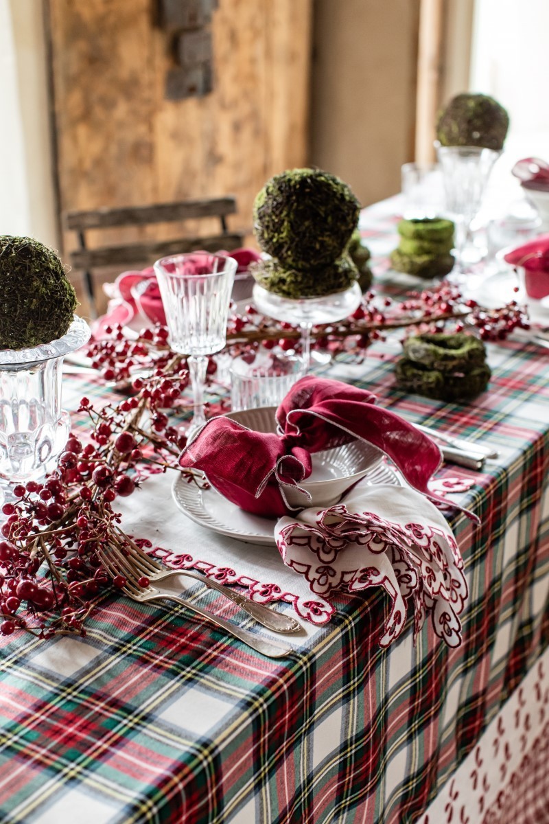 Set de table Amalfi en lin antitache