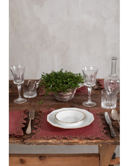 Set de table Amalfi en lin antitache