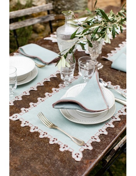 Amalfi Placemat in Stain Resistant Linen