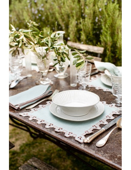 Set de table Amalfi en lin antitache