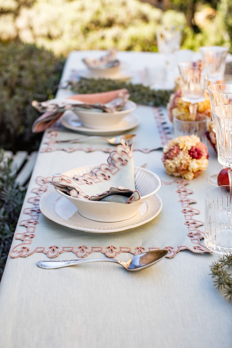 Amalfi Placemat in Stain Resistant Linen