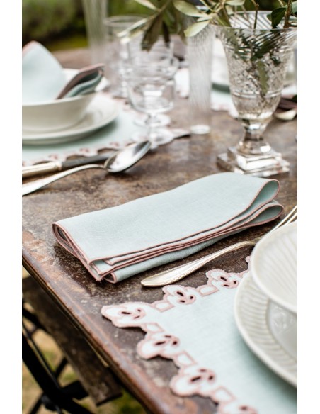 Set de table Amalfi en lin antitache