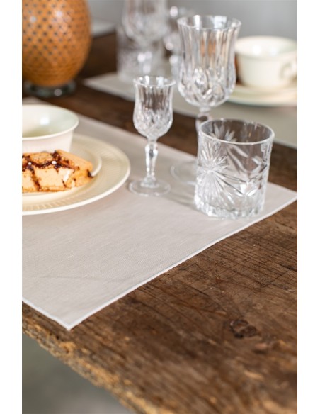 Linen Placemat Stain Resistant Filo
