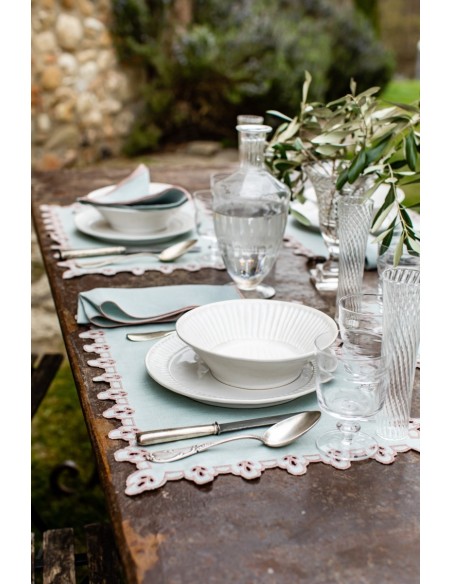 Set de table Amalfi en lin antitache