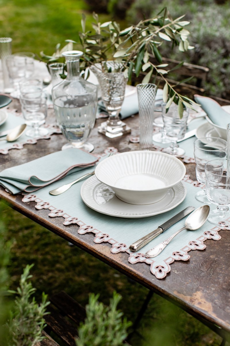 Amalfi Placemat in Stain Resistant Linen