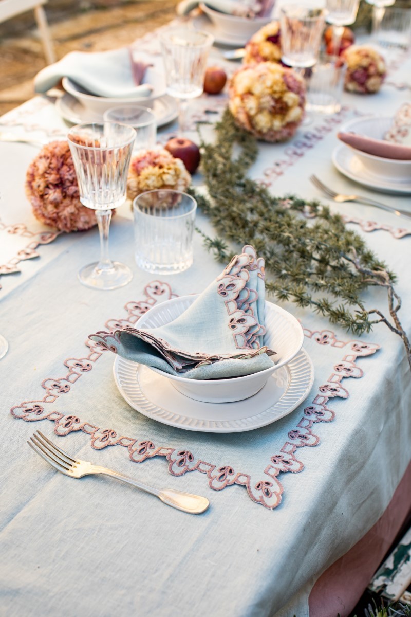 Amalfi Placemat in Stain Resistant Linen