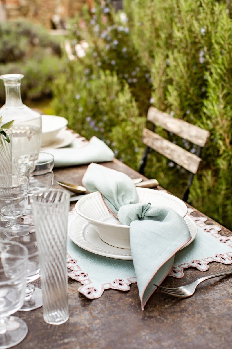 Amalfi Placemat in Stain Resistant Linen