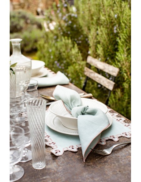 Amalfi Placemat in Stain Resistant Linen