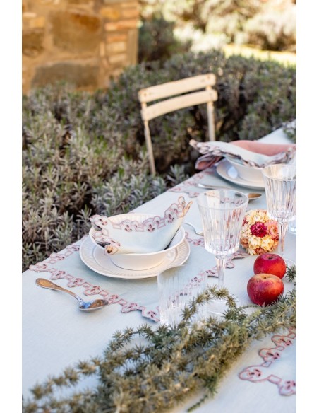 Set de table Amalfi en lin antitache