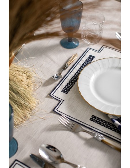 Set de table Erica en lin enduit