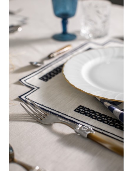 Set de table Erica en lin enduit