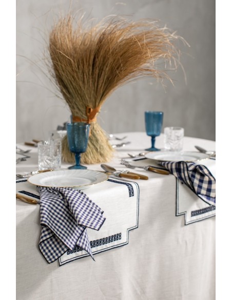 Tovaglietta Erica in Lino Antimacchia