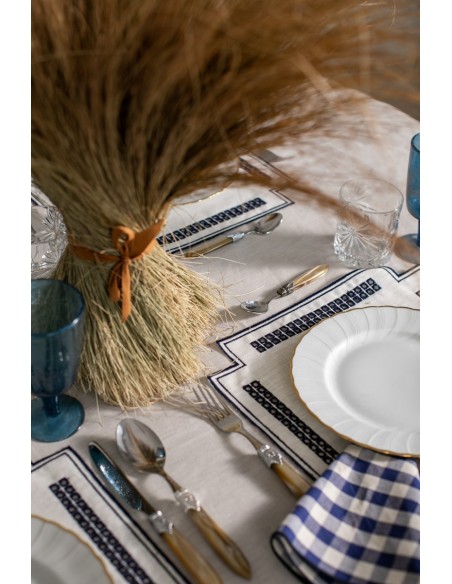 Set de table Erica en lin enduit