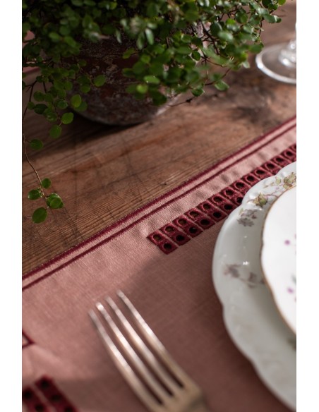 Set de table Erica en lin enduit