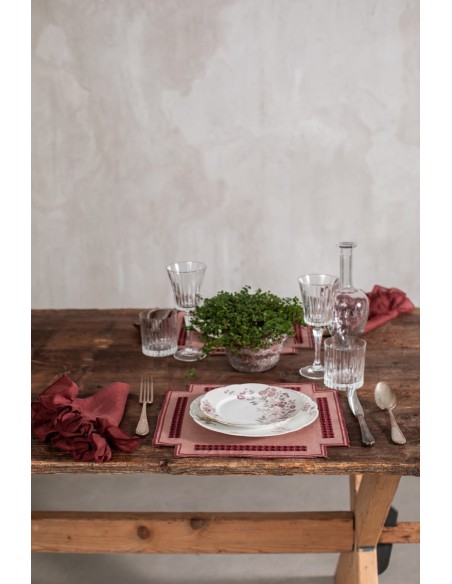 Set de table Erica en lin enduit