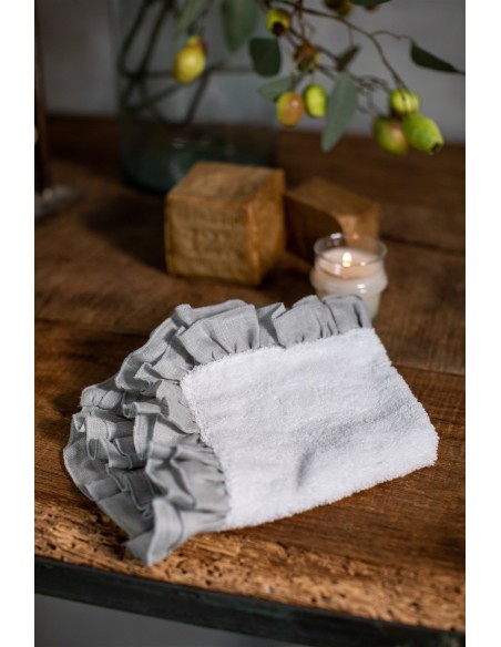 Gants de toilette en coton Gitane