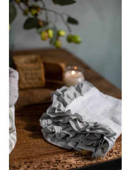 Gants de toilette en coton Gitane