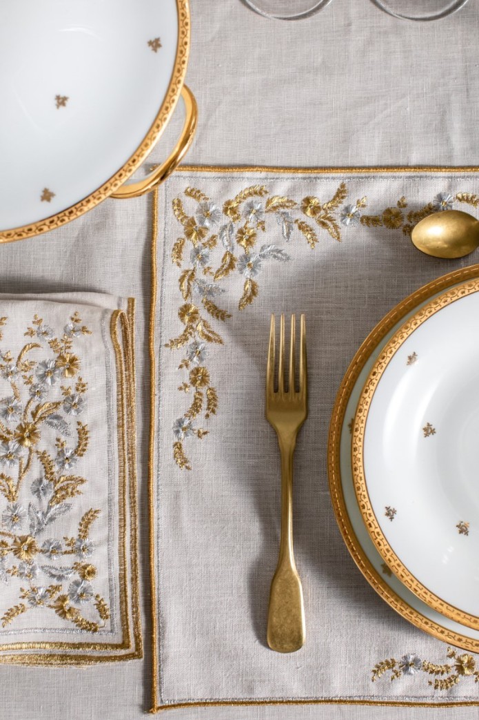 Set de table en lin Venaria 2