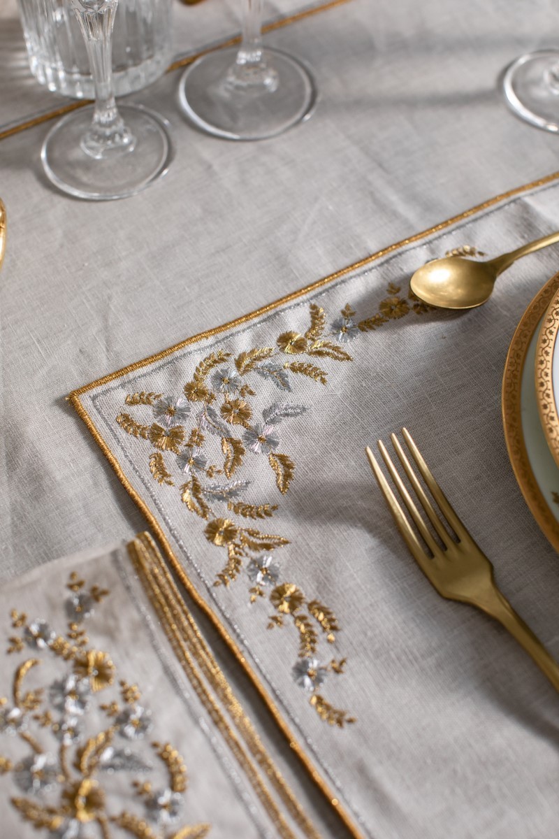 Set de table en lin Venaria