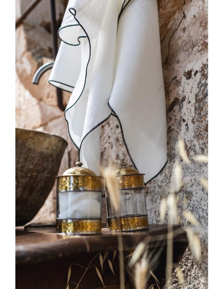 Serviette en lin Filo