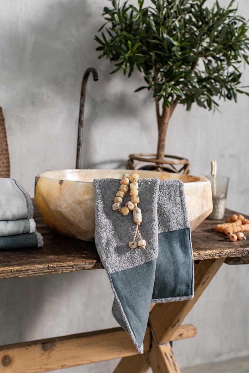 Serviette en coton Bauhaus