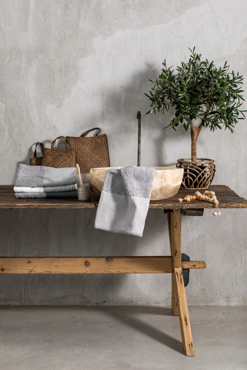 Serviette en coton Bauhaus