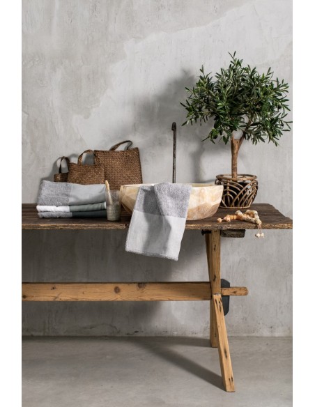 Serviette en coton Bauhaus