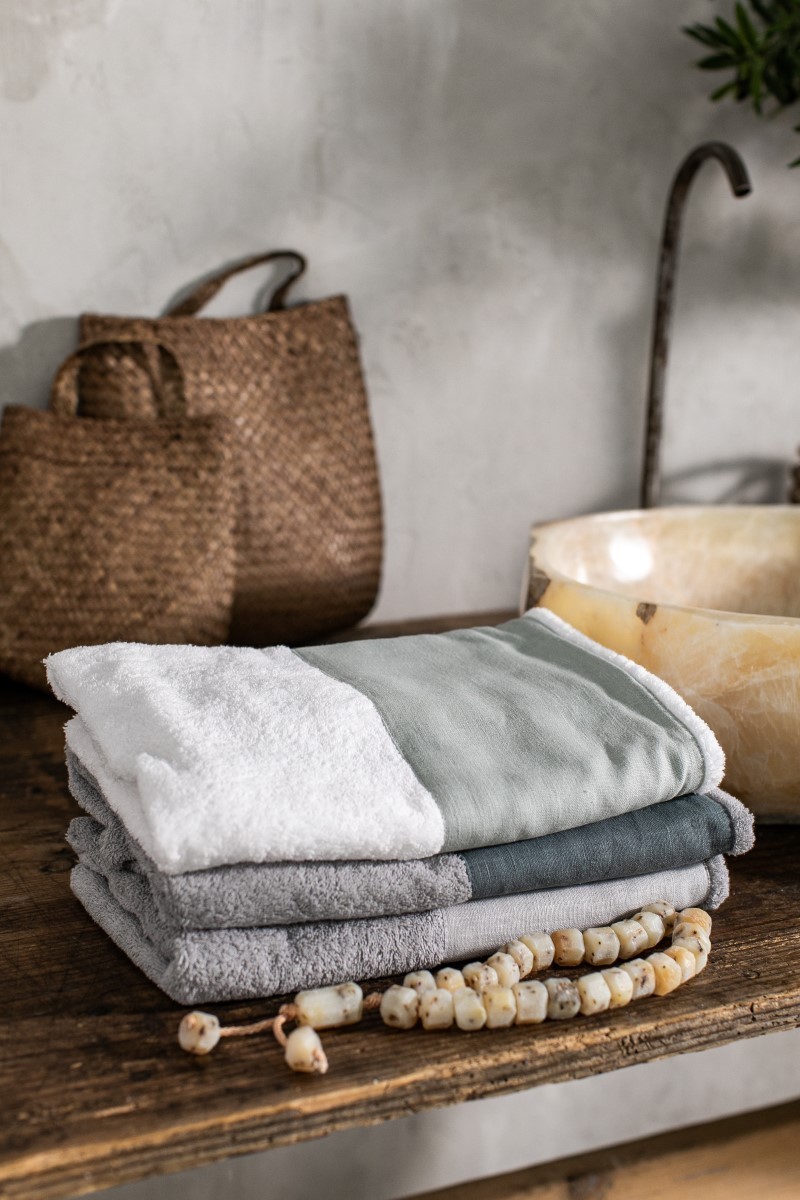 Serviette en coton Bauhaus