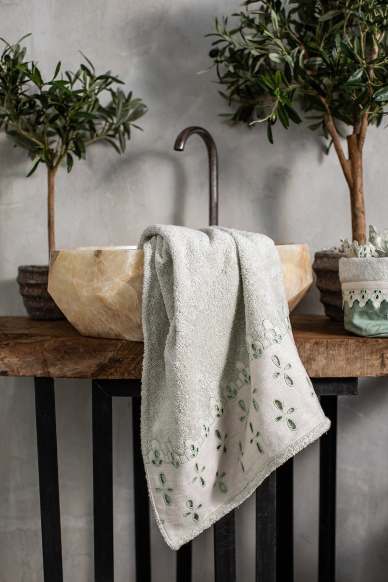 Serviette en coton Bauhaus