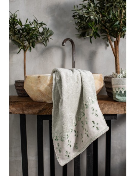 Serviette en coton Bauhaus