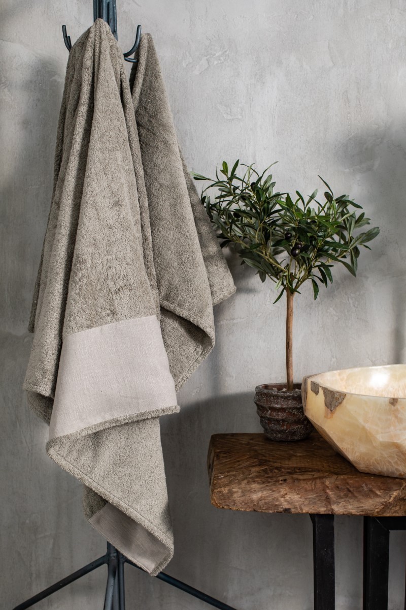 Serviette en coton Bauhaus