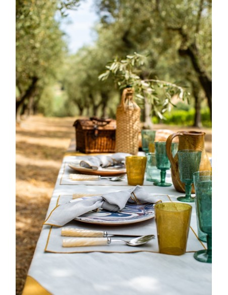Set de table en lin enduit Filo