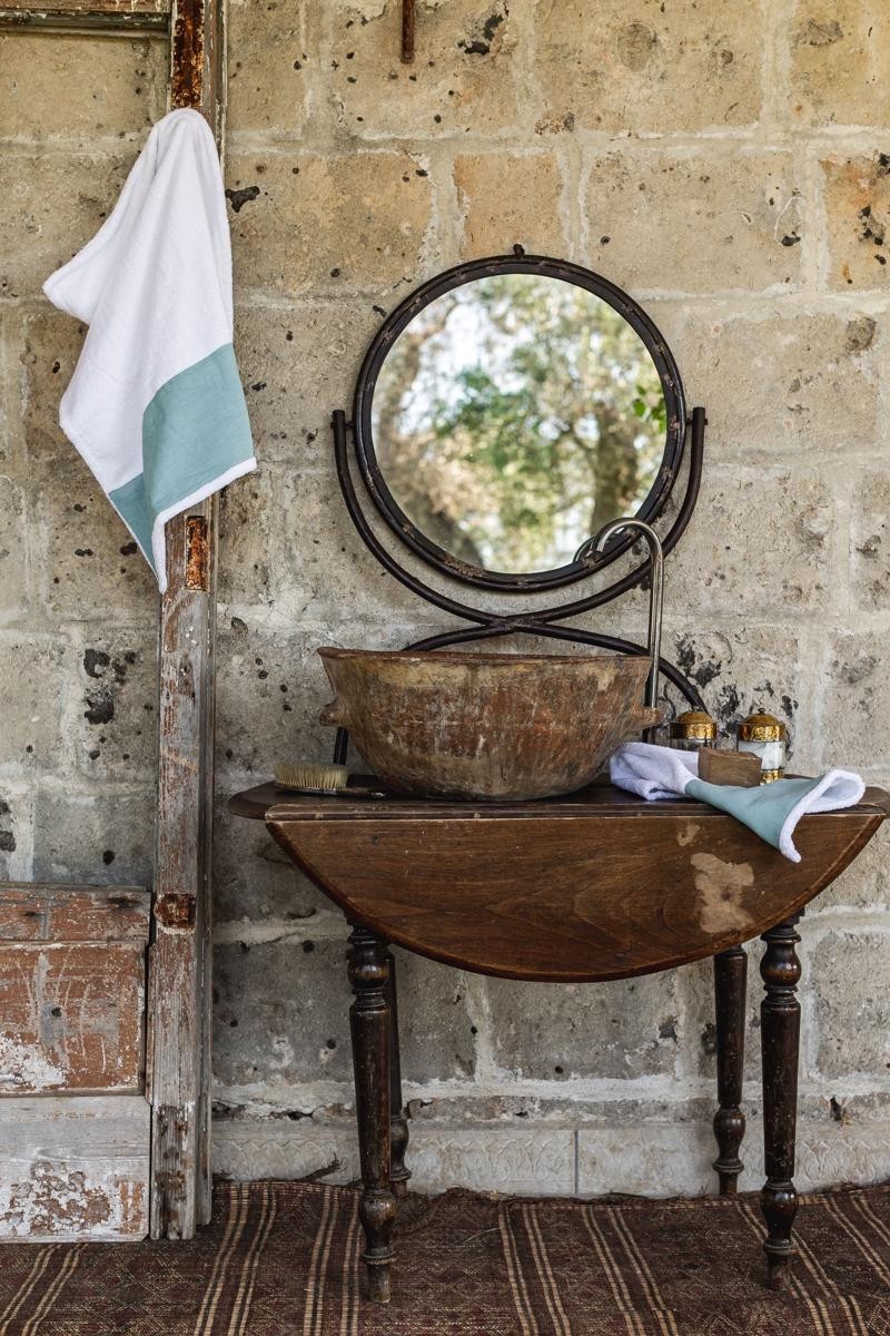 Serviette en coton Bauhaus