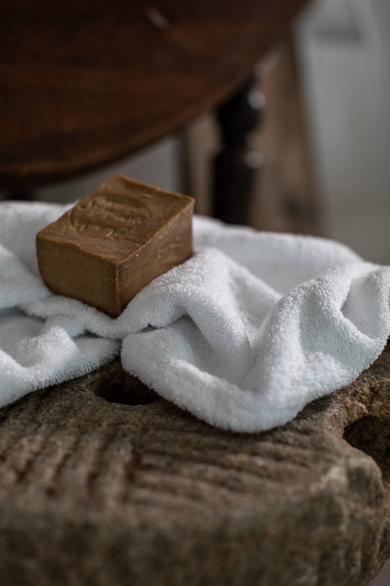 Serviette en coton Bauhaus