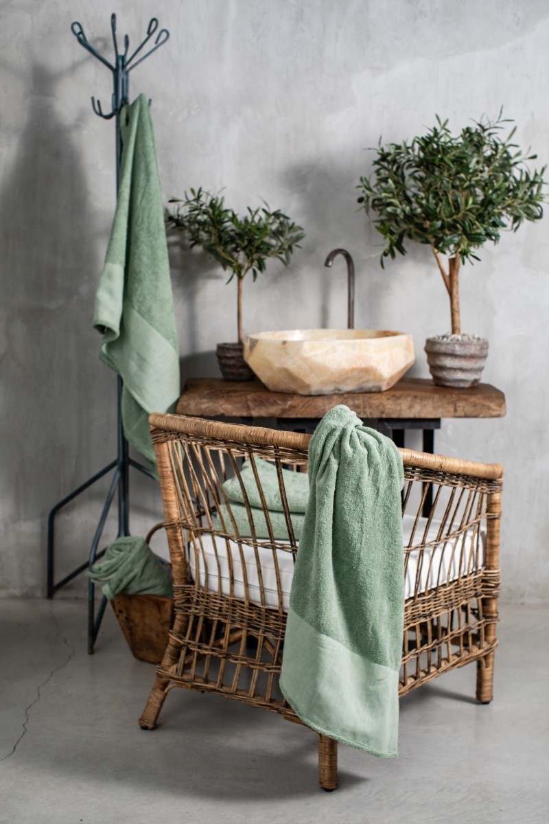 Serviette en coton Bauhaus