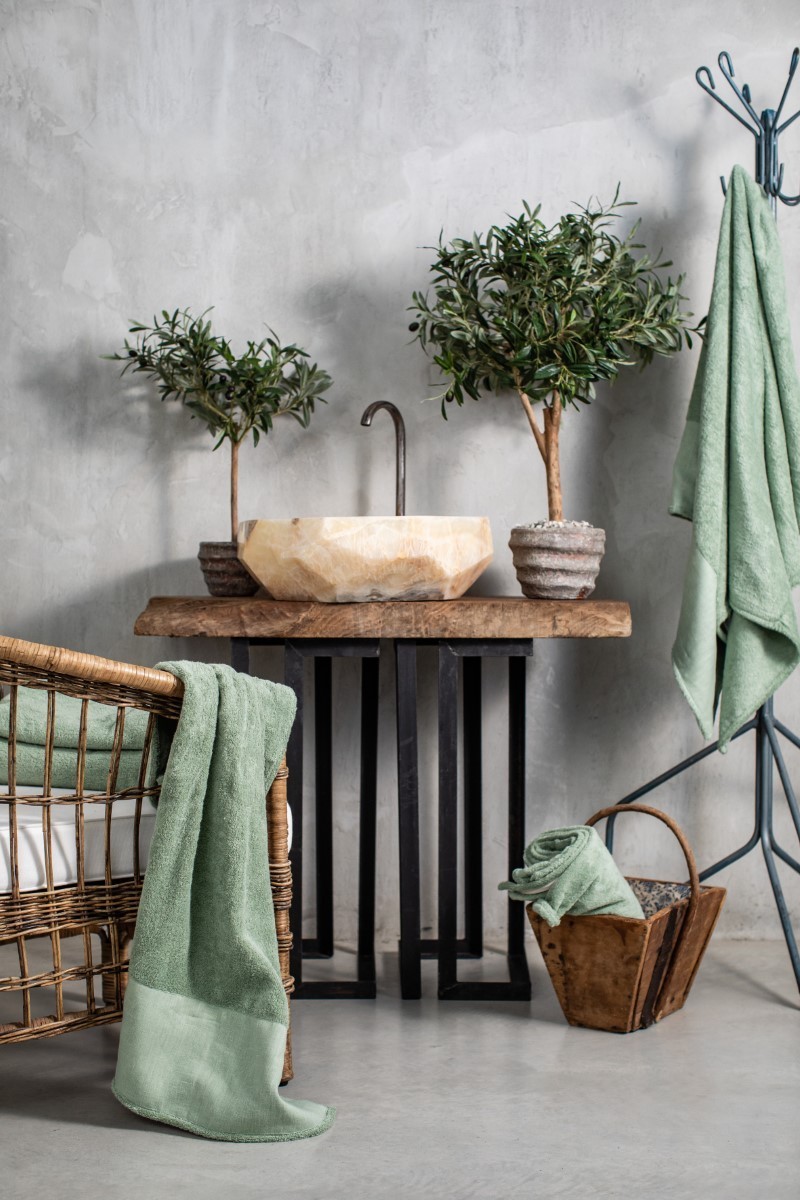 Serviette en coton Bauhaus