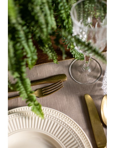 Linen Placemat Stain Resistant Filo