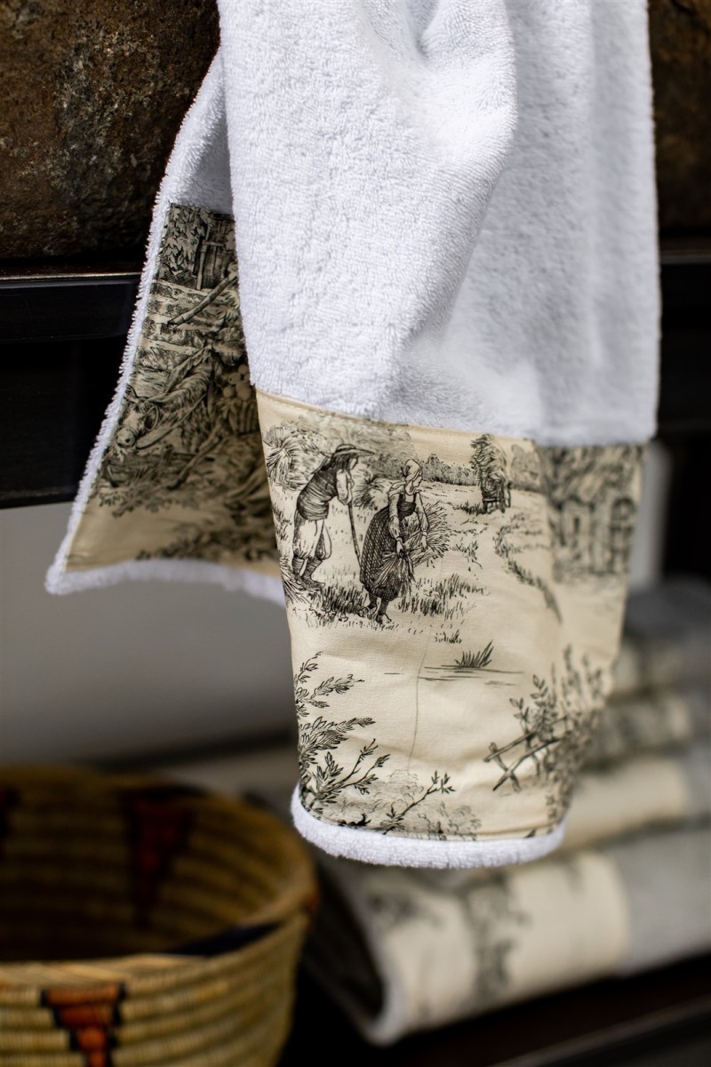 Serviette en coton Bauhaus