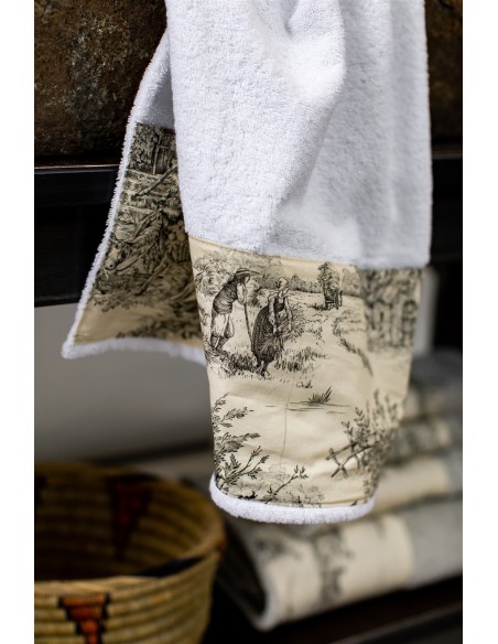 Serviette en coton Bauhaus
