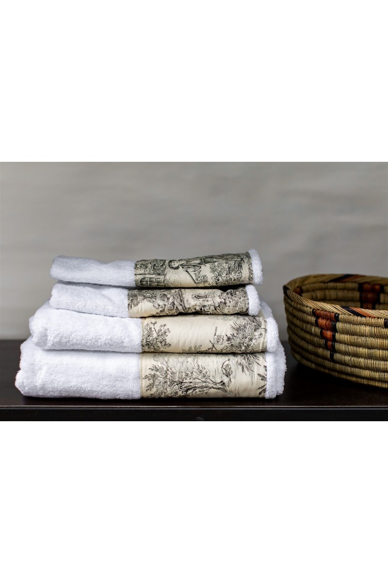 Serviette en coton Bauhaus