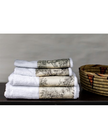 Serviette en coton Bauhaus