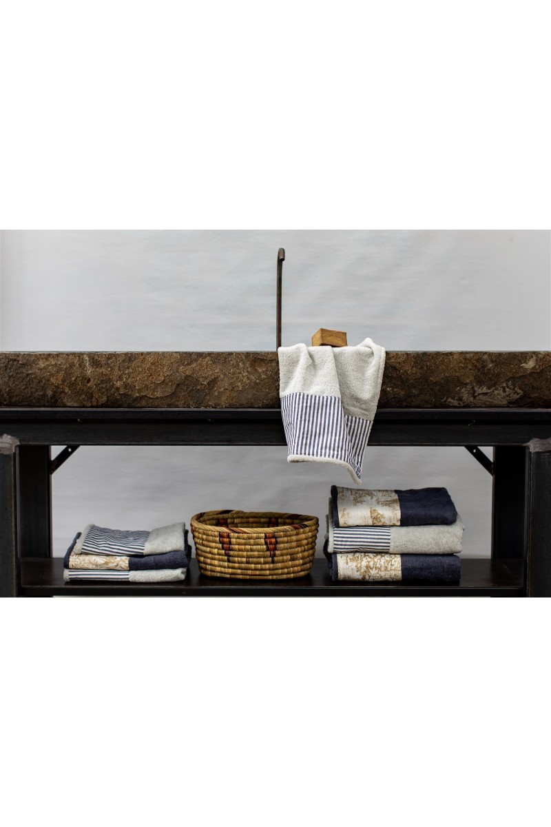 Serviette en coton Bauhaus