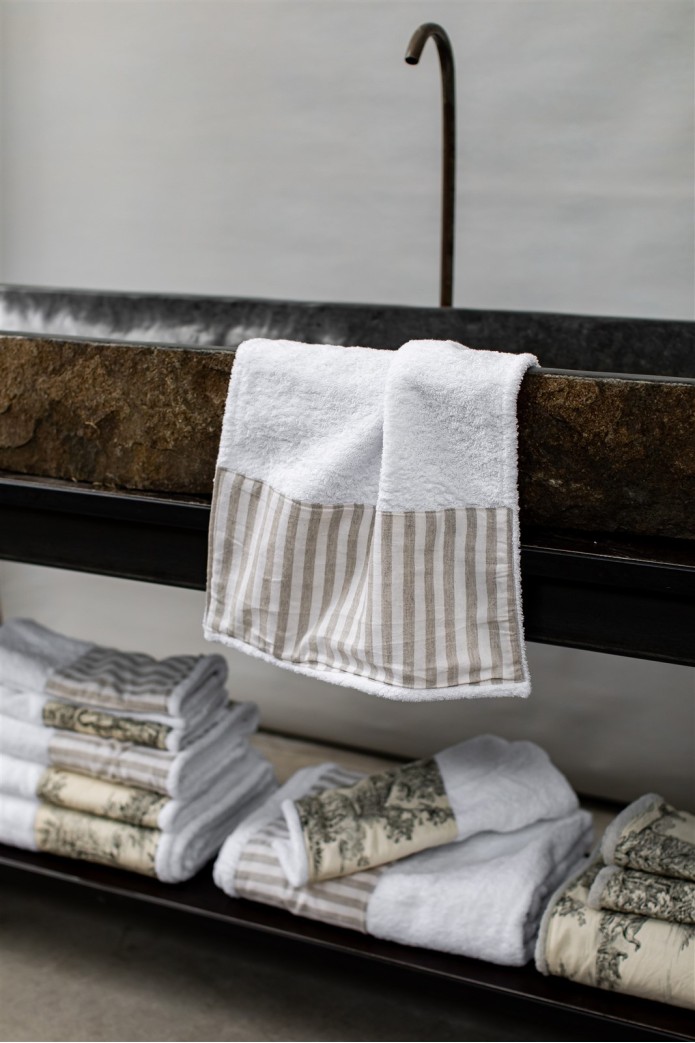 Serviette en coton Bauhaus