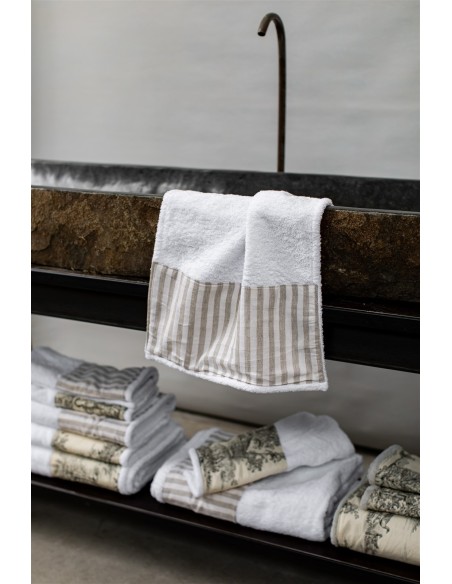 Serviette en coton Bauhaus