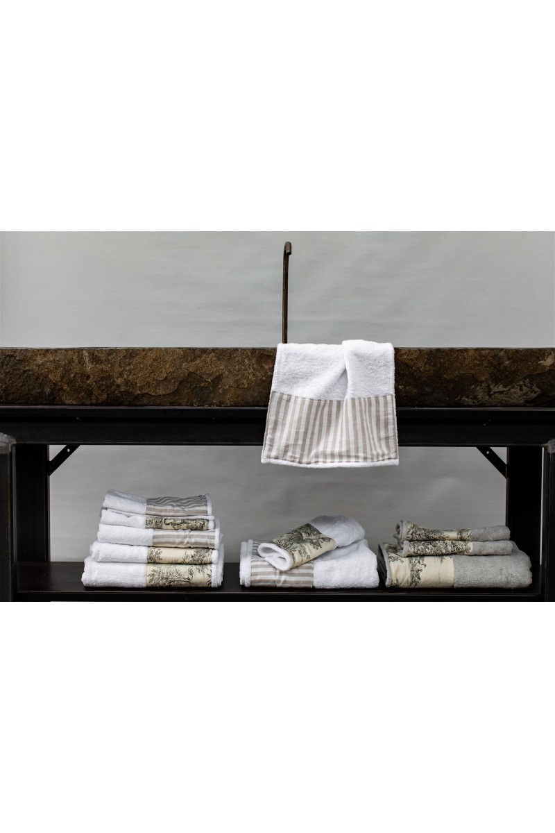 Serviette en coton Bauhaus