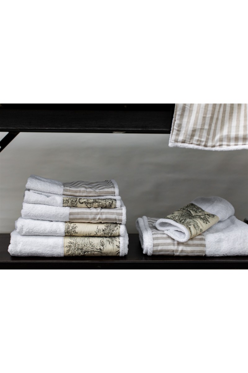 Serviette en coton Bauhaus